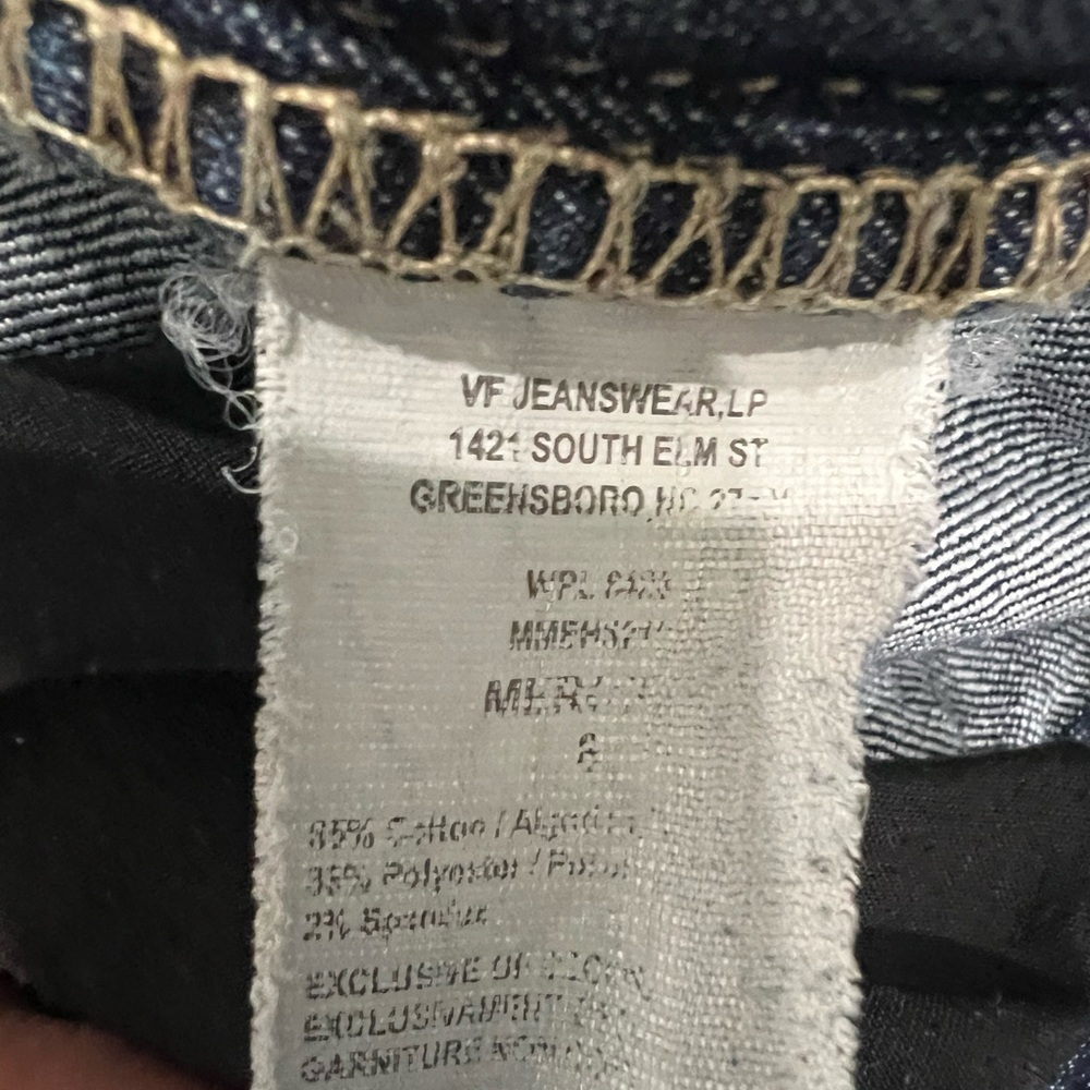 Merona Relaxed Fit Dark Blue Jeans - Picture 4 of 4